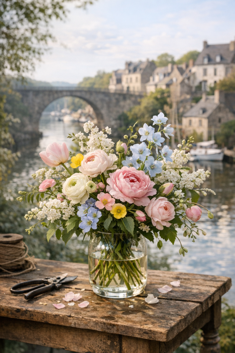 bouquet printanier Morbihan