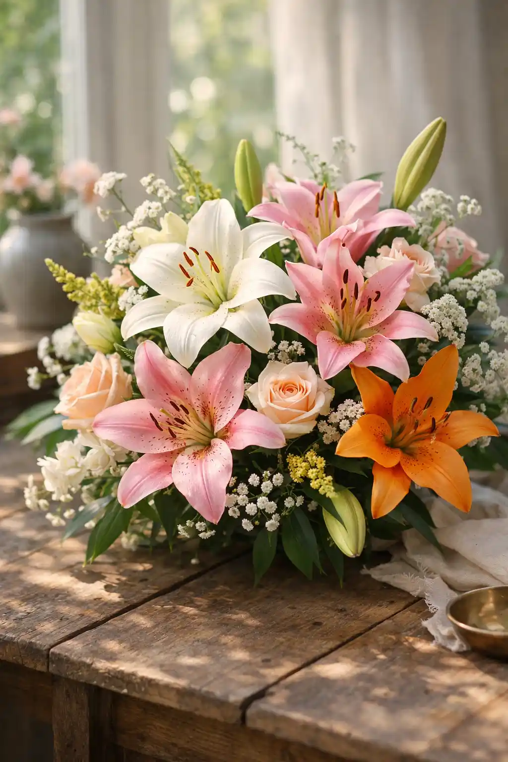 lys blanc bouquet